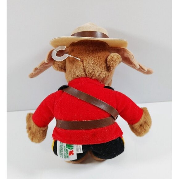 RCMP Country Plush Moose Royal Canadian Mounted Police Sergeant Bullmoose - Picture 3 of 4